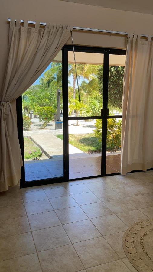 Beachfront Apartment With Swimming Pool. One Bedroom Celestun Extérieur photo